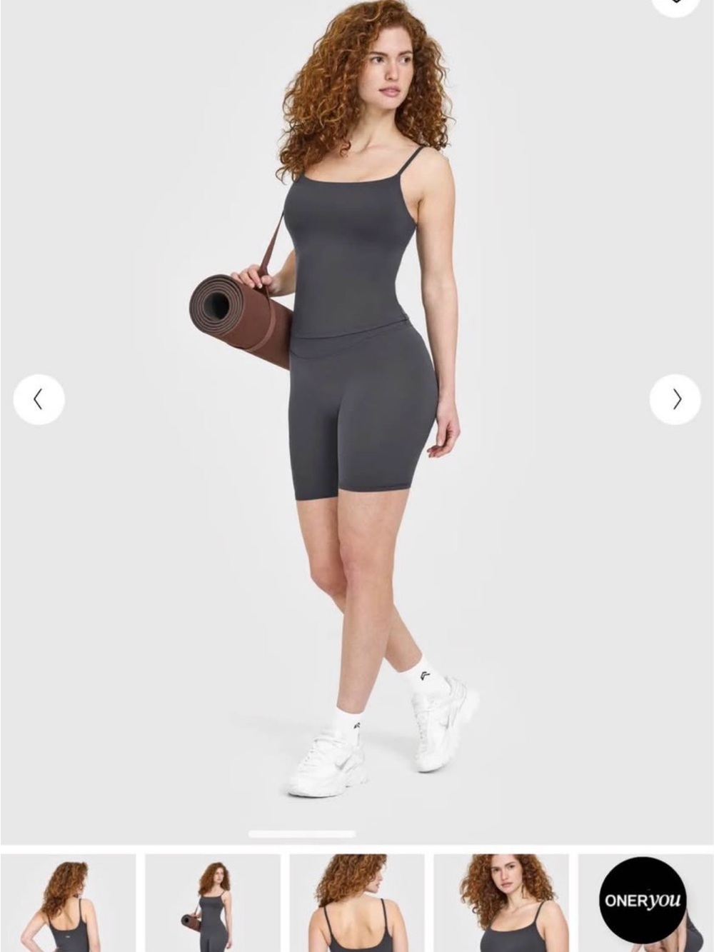 Oner Active Soft Motion Strappy Mid Vest Built-in Bra